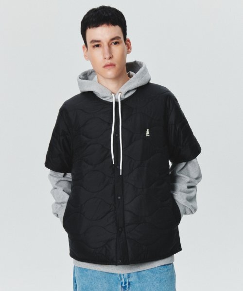 YALE（イェール）の「ハーフスリーブキルティングジャケットアイボリー（ダウンジャケット/コート・レディース・その他・LARGE/MEDIUM/X-LARGE）」の7枚目の写真
