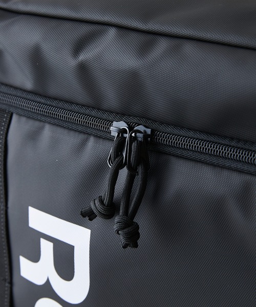 UNIIT(ユニット)の「【Reebok/リーボック】【大容量29L A4サイズ対応】ボックスバックパック PC収納ポケット付き 通勤 通学 スポーツ ジム ストリート スポーティー リュック スクエア型(バックパック/リュック・メンズ・スミクロ/ブラック・FREE)」の5枚目の写真