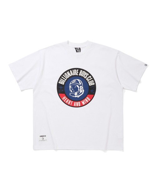 BILLIONAIRE BOYS CLUB(ビリオネア・ボーイズ・クラブ)の「COTTON T-SHIRT HEART AND MIND(Tシャツ/カットソー・メンズ・ホワイト/ブラック/サックスブルー・LARGE/MEDIUM/X-LARGE/SMALL)」の2枚目の写真