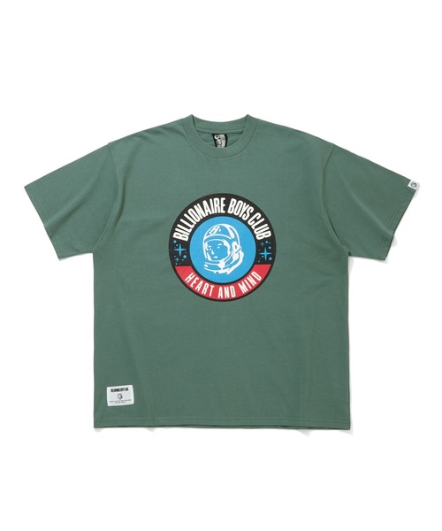 BILLIONAIRE BOYS CLUB(ビリオネア・ボーイズ・クラブ)の「COTTON T-SHIRT HEART AND MIND(Tシャツ/カットソー・メンズ・ホワイト/ブラック/サックスブルー・LARGE/MEDIUM/X-LARGE/SMALL)」の1枚目の写真
