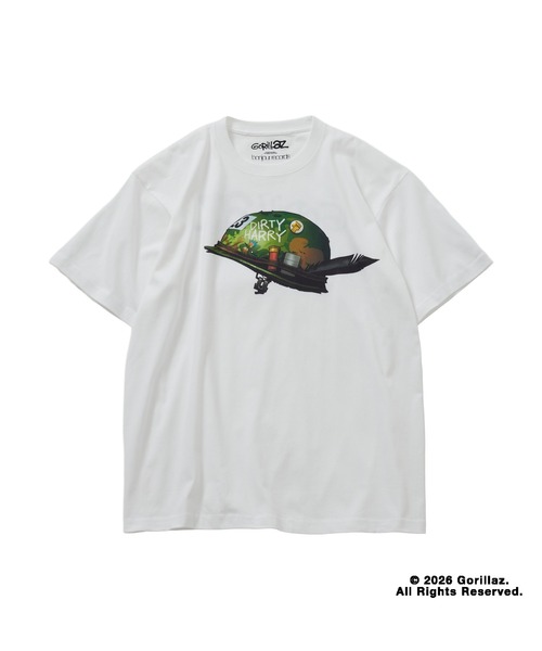 bonjour records（ボンジュールレコーズ）の「Gorillaz/ゴリラズ for bonjour records Official T-shirt（Tシャツ/カットソー・メンズ・ホワイト/ブラック系その他2/ブラック系その他3/ブラック系その他/ブラック/ホワイト系その他2/ホワイト系その他3/ホワイト系その他・L/M/XL）」の3枚目の写真
