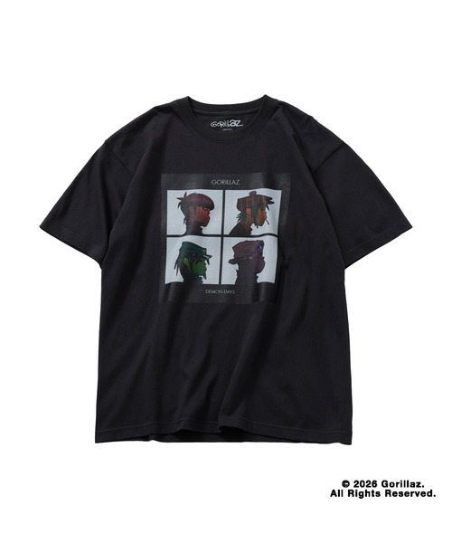 bonjour records（ボンジュールレコーズ）の「Gorillaz/ゴリラズ for bonjour records Official T-shirt（Tシャツ/カットソー・メンズ・ホワイト/ブラック系その他2/ブラック系その他3/ブラック系その他/ブラック/ホワイト系その他2/ホワイト系その他3/ホワイト系その他・L/M/XL）」の8枚目の写真