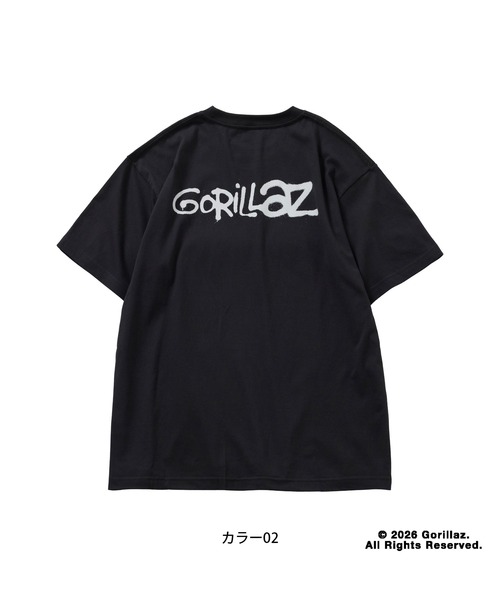 bonjour records（ボンジュールレコーズ）の「Gorillaz/ゴリラズ for bonjour records Official T-shirt（Tシャツ/カットソー・メンズ・ホワイト/ブラック系その他2/ブラック系その他3/ブラック系その他/ブラック/ホワイト系その他2/ホワイト系その他3/ホワイト系その他・L/M/XL）」の12枚目の写真