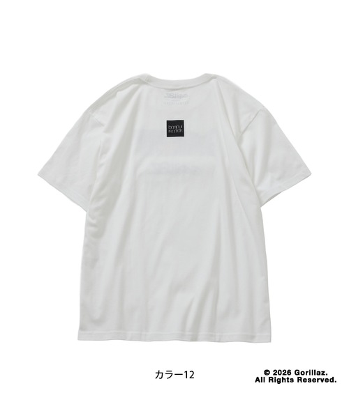 bonjour records（ボンジュールレコーズ）の「Gorillaz/ゴリラズ for bonjour records Official T-shirt（Tシャツ/カットソー・メンズ・ホワイト/ブラック系その他2/ブラック系その他3/ブラック系その他/ブラック/ホワイト系その他2/ホワイト系その他3/ホワイト系その他・L/M/XL）」の13枚目の写真