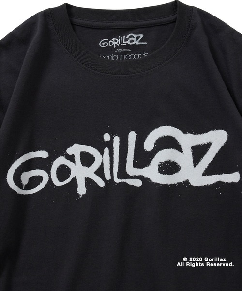 bonjour records（ボンジュールレコーズ）の「Gorillaz/ゴリラズ for bonjour records Official T-shirt（Tシャツ/カットソー・メンズ・ホワイト/ブラック系その他2/ブラック系その他3/ブラック系その他/ブラック/ホワイト系その他2/ホワイト系その他3/ホワイト系その他・L/M/XL）」の17枚目の写真