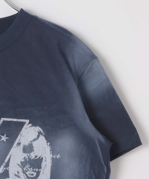 LAND MUSEUM（ランドミュージアム）の「LAND MUSEUM／スタッズナンバーＴ（Tシャツ/カットソー・メンズ・ブラック/ネイビー・LARGE/MEDIUM）」の12枚目の写真