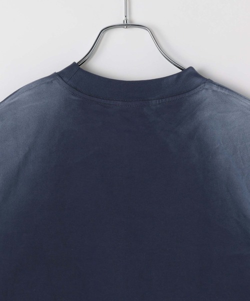 LAND MUSEUM（ランドミュージアム）の「LAND MUSEUM／スタッズナンバーＴ（Tシャツ/カットソー・メンズ・ブラック/ネイビー・LARGE/MEDIUM）」の3枚目の写真