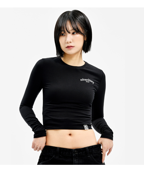 EXTRAORDINARY(エクストラオーディナリー)の「KING TAROT LONG SLEEVE BLACK(Tシャツ/カットソー・レディース・その他・F)」の1枚目の写真