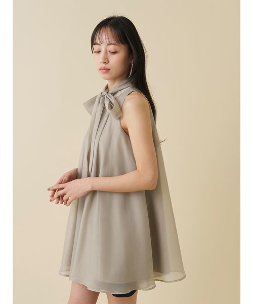 SNIDEL（スナイデル）の「アメスリチュニックブラウス（シャツ/ブラウス・レディース・ホワイト/ブラック/カーキ・F）」の17枚目の写真