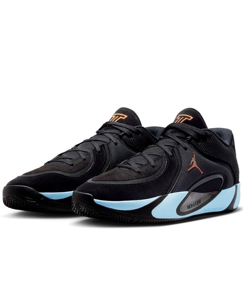 JORDAN BRAND（ジョーダンブランド）の「【別注】ジョーダン  ジョーダン TATUM 4 PF 限定コラボ（スニーカー・メンズ・ブラック×ブルー・24.5cm/25.0cm/25.5cm/26.0cm/26.5cm/27.0cm/27.5cm/28.0cm/28.5cm/29.5cm/30.0cm/24.0cm/29.0cm/30.5cm）」の3枚目の写真