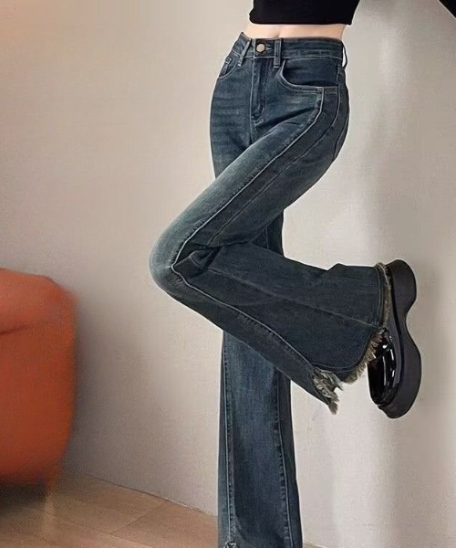REBALANCE(リバランス)の「フレアデニムパンツ(デニムパンツ・レディース・A・MEDIUM/LARGE/X-LARGE)」の1枚目の写真