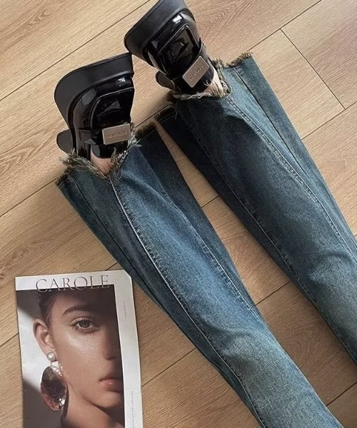 REBALANCE(リバランス)の「フレアデニムパンツ(デニムパンツ・レディース・A・MEDIUM/LARGE/X-LARGE)」の3枚目の写真