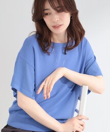 SHOO・LA・RUE | 【S-LL/ひんやり/洗濯機可】インせず着られる ひらり袖ニット(ニット/セーター)