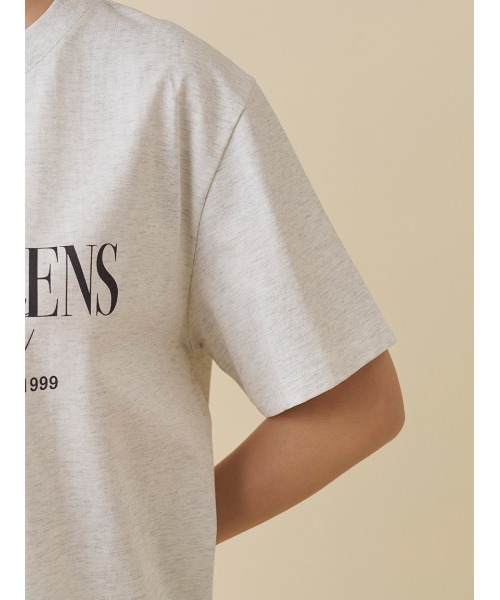 SNIDEL(スナイデル)の「ロゴTシャツ(Tシャツ/カットソー・レディース・グレー/ホワイト/ピンク・F)」の11枚目の写真