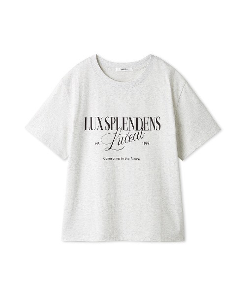SNIDEL(スナイデル)の「ロゴTシャツ(Tシャツ/カットソー・レディース・グレー/ホワイト/ピンク・F)」の17枚目の写真