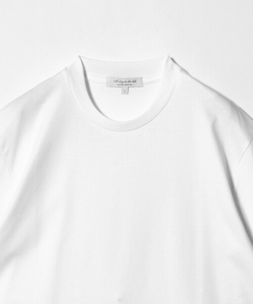 A DAY IN THE LIFE UNITED ARROWS(アデイインザライフユナイテッドアローズ)の「シルケット スムース 3D ジャケット Tシャツ-接触冷感・UVカット-<A DAY IN THE LIFE>(Tシャツ/カットソー・メンズ・ホワイト/ネイビー/ダークグレー・S/L/M/XL)」の22枚目の写真