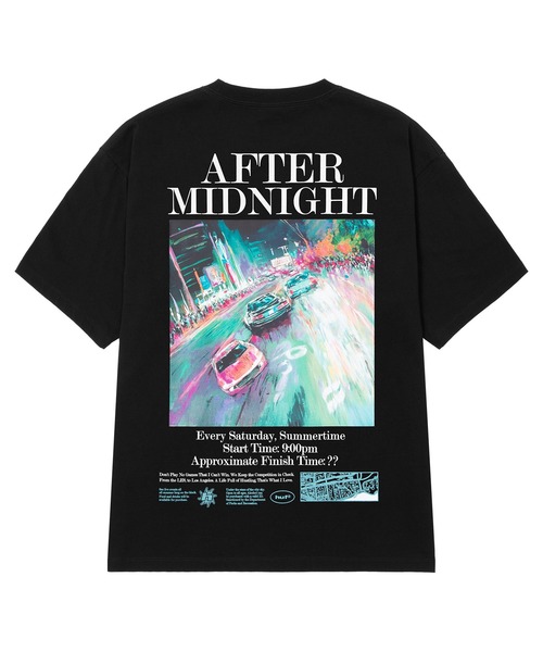 HUF(ハフ)の「AFTER MIDNIGHT TEE(Tシャツ/カットソー・メンズ・ブラック/ホワイト・XL/L/XXL/S/M)」の11枚目の写真