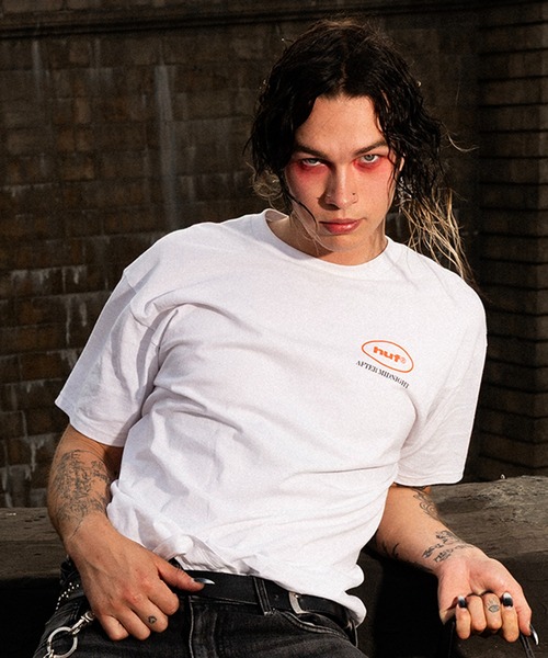 HUF(ハフ)の「AFTER MIDNIGHT TEE(Tシャツ/カットソー・メンズ・ブラック/ホワイト・XL/L/XXL/S/M)」の4枚目の写真