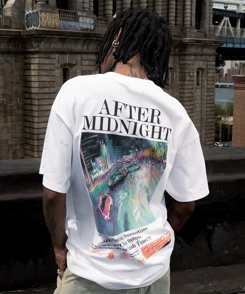 HUF(ハフ)の「AFTER MIDNIGHT TEE(Tシャツ/カットソー・メンズ・ブラック/ホワイト・XL/L/XXL/S/M)」の21枚目の写真