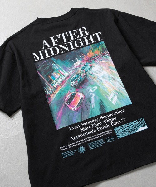 HUF(ハフ)の「AFTER MIDNIGHT TEE(Tシャツ/カットソー・メンズ・ブラック/ホワイト・XL/L/XXL/S/M)」の22枚目の写真