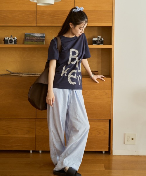 BROKEN BASE(ブロークンベース)の「BrokenBase big logo Tee / BrokenBaseビッグロゴTee(Tシャツ/カットソー・メンズ・ブラック/ネイビー/イエロー/ホワイト・LARGE/SMALL/MEDIUM)」の12枚目の写真