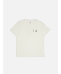 <Nudie Jeans>ヌーディージーンズ Roy T-Shirt 132011 / プリントTシャツ / NJCO Pin Chalk White /