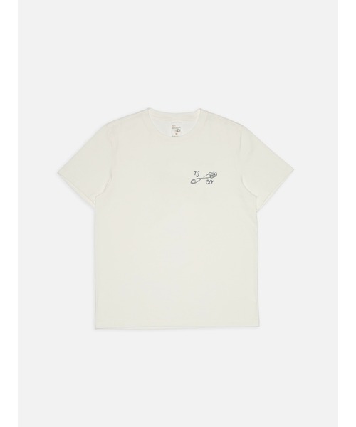 Nudie Jeans(ヌーディージーンズ)の「<Nudie Jeans>ヌーディージーンズ Roy T-Shirt 132011 / プリントTシャツ / NJCO Pin Chalk White /(Tシャツ/カットソー・メンズ・ホワイト系その他・XL/L/M/S)」の1枚目の写真