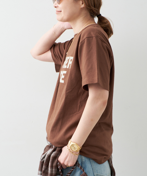Deuxieme Classe(ドゥーズィエムクラス)の「LET HER DANCE Tシャツ 1(Tシャツ/カットソー・レディース・ブラウン・FREE)」の2枚目の写真
