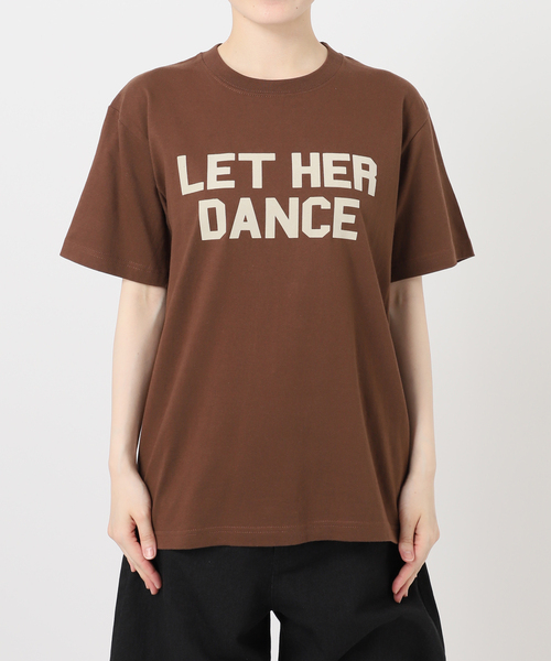 Deuxieme Classe(ドゥーズィエムクラス)の「LET HER DANCE Tシャツ 1(Tシャツ/カットソー・レディース・ブラウン・FREE)」の8枚目の写真