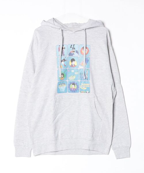 P/O HOODIE TB “YELLOW SUBMARINE” — пуловер с принтом «Жёлтая подводная лодка»