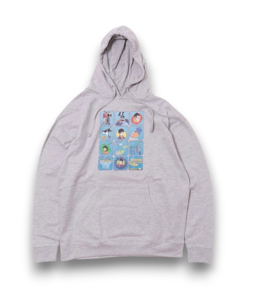 MUSIC TEE(ミュージックティー)の「P/O HOODIE TB“YELLOW SUBMARINE”/ プルオーバー フーディ― "イエローサブマリン”(パーカー・メンズ・ヘザーグレー・LARGE)」の3枚目の写真