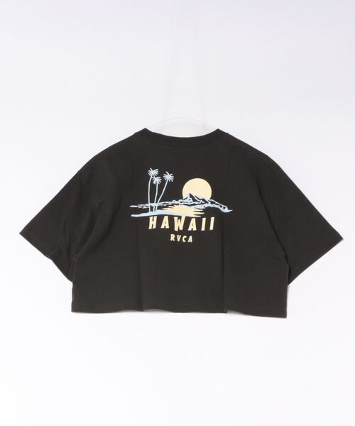 RVCA(ルーカ)の「RVCA/ルーカ クロップド丈 ショート丈 Tシャツ BG04C219(Tシャツ/カットソー・レディース・ブラック/ホワイト/グレー・M/S)」の17枚目の写真