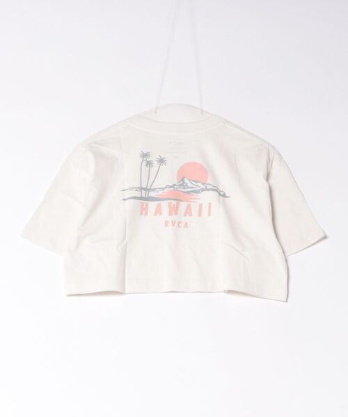 RVCA(ルーカ)の「RVCA/ルーカ クロップド丈 ショート丈 Tシャツ BG04C219(Tシャツ/カットソー・レディース・ブラック/ホワイト/グレー・M/S)」の10枚目の写真