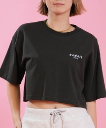 RVCA/ルーカ クロップド丈 ショート丈 Tシャツ BG04C219