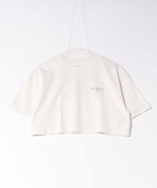 RVCA(ルーカ)の「RVCA/ルーカ クロップド丈 ショート丈 Tシャツ BG04C219(Tシャツ/カットソー・レディース・ブラック/ホワイト/グレー・M/S)」の9枚目の写真