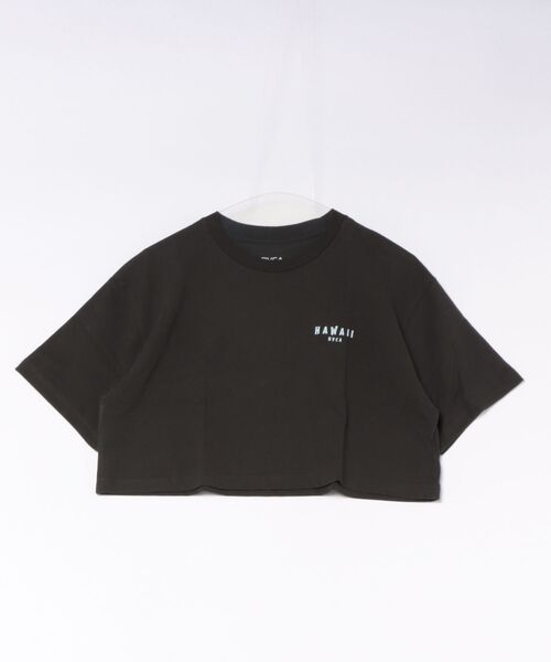 RVCA(ルーカ)の「RVCA/ルーカ クロップド丈 ショート丈 Tシャツ BG04C219(Tシャツ/カットソー・レディース・ブラック/ホワイト/グレー・M/S)」の16枚目の写真