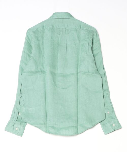 POLO RALPH LAUREN(ポロ ラルフ ローレン)の「クラシック フィット リネン シャツ(シャツ/ブラウス・メンズ・ブルー系4・L/M/S/XL)」の9枚目の写真