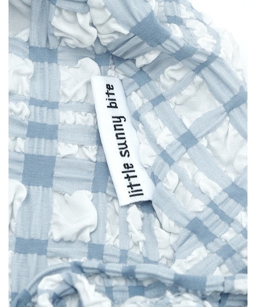 Little sunny bite（リトルサニーバイト）の「【8】【it】【Little Sunny Bite 】checker frill dress（チュニック・レディース・ブルー/ピンク・SMALL/MEDIUM）」の22枚目の写真