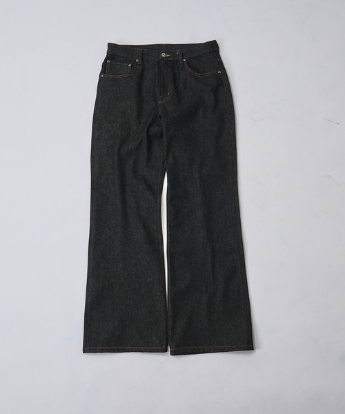 ANDER HUNK（アンダーハンク）の「Crack & Rigid Straight Denim/クラック＆リジットストレートデニム（デニムパンツ・メンズ・ブラック系その他/ブラック・SMALL/MEDIUM/LARGE）」の5枚目の写真