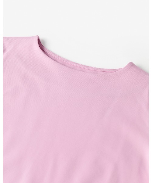 DoCLASSE（ ドゥクラッセ）の「カノコカットソー・シャツテールプルオーバー（Tシャツ/カットソー・レディース・ブラック/オフホワイト/ピンク・M/L/LL）」の10枚目の写真