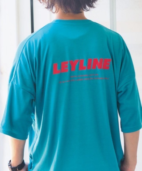 Leyline（レイライン）の「【Leyline】ビッグシルエットTシャツ「b/s logo print tee」（Tシャツ/カットソー・メンズ・パープル/イエロー/グリーン・X-LARGE/MEDIUM/LARGE）」の2枚目の写真