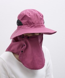 COMMON WARE（コモンウェアー）の「MRW : UVカット帽子 サファリハット フェイスガード　あご紐付き（ハット）」