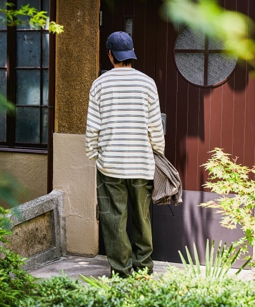niko and...（ニコアンド）の「ペインターデニムパンツ Painter Denim Pants [niko and ...JEANS]（デニムパンツ・メンズ・サックスブルー/カーキ/ブラウン/その他1/インディゴブルー・SMALL/MEDIUM/LARGE/X-LARGE）」の7枚目の写真