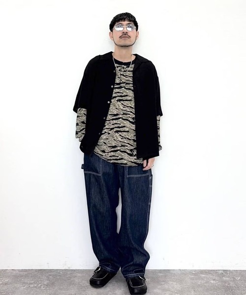 niko and...（ニコアンド）の「ペインターデニムパンツ Painter Denim Pants [niko and ...JEANS]（デニムパンツ・メンズ・サックスブルー/カーキ/ブラウン/その他1/インディゴブルー・SMALL/MEDIUM/LARGE/X-LARGE）」の18枚目の写真