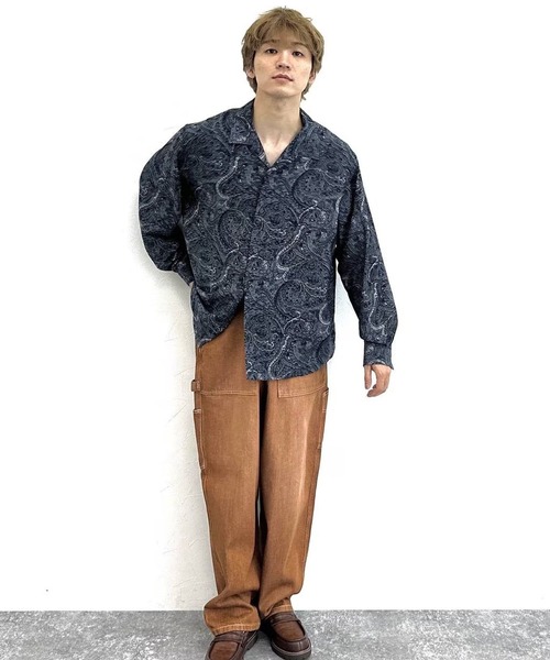 niko and...（ニコアンド）の「ペインターデニムパンツ Painter Denim Pants [niko and ...JEANS]（デニムパンツ・メンズ・サックスブルー/カーキ/ブラウン/その他1/インディゴブルー・SMALL/MEDIUM/LARGE/X-LARGE）」の16枚目の写真
