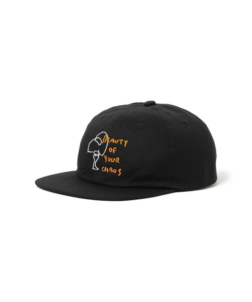 TOKYO CULTUART by BEAMS(トウキョウカルチャートバイビームス)の「中村穣二 / Chaos Cap(キャップ・レディース・ブラック/ベージュ・ONE SIZE)」の1枚目の写真