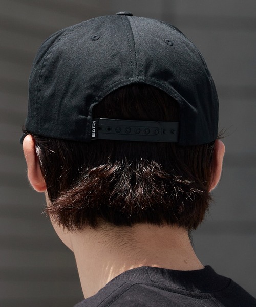 BRIXTON(ブリクストン)の「BRIXTON/ブリクストン BEEKMAN MP SNAPBACK フロント刺繍 ツートン 配色 バイカラー スナップバック 5パネル 吸湿 メンズ レディース 2026年 夏 夏服(キャップ・メンズ・ホワイト/ブラック・FREE)」の7枚目の写真