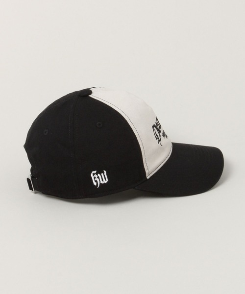 RAGEBLUE(レイジブルー)の「VINTAGE LETTERED CAP/ヴィンテージレタードキャップ(キャップ・メンズ・ダークブラウン/ブラック・FREE)」の14枚目の写真