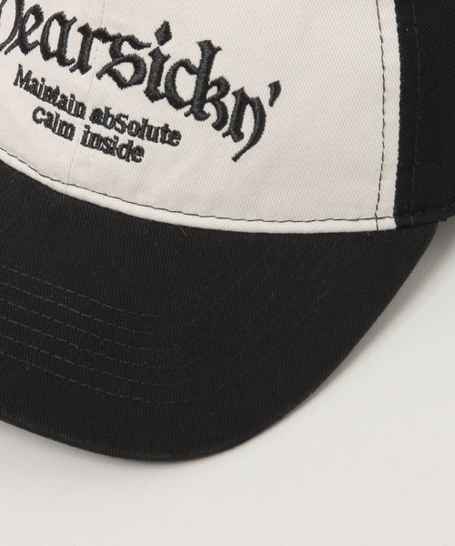 RAGEBLUE(レイジブルー)の「VINTAGE LETTERED CAP/ヴィンテージレタードキャップ(キャップ・メンズ・ダークブラウン/ブラック・FREE)」の18枚目の写真