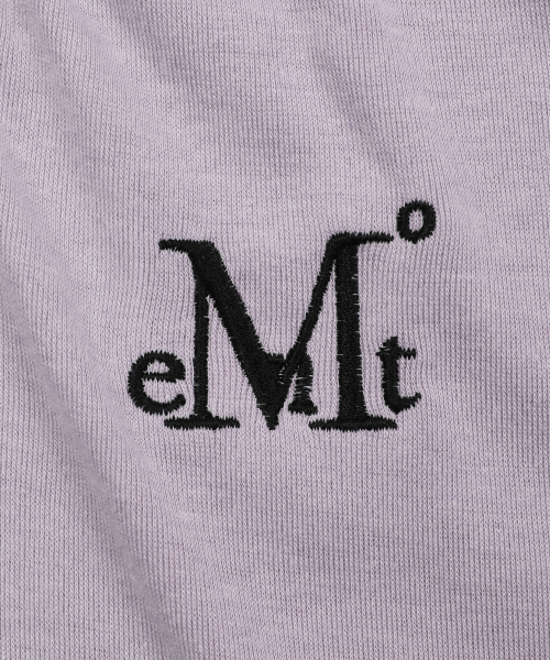MUCENT(ムセント)の「モベルVネックシャーリング半袖Tシャツ(4カラー)(Tシャツ/カットソー・レディース・ブラック/チャコールグレー/ホワイト/パープル・FREE)」の8枚目の写真